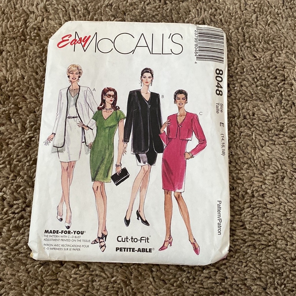 Vintage Lot of Sewing Patterns Lot #4 - Picture 6 of 13